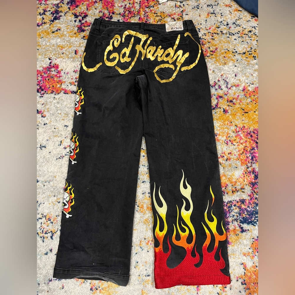 Y2K Ed Hardy Jeans S/34
